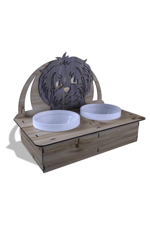 Zerx Maltese Küçük Irk Köpek Mama Kabı