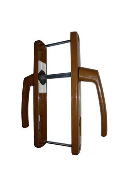 yapıtaşı Pimapen Pvc Alüminyum Kapı Kolu (altınmeşe Kahverengi)renk 1takım