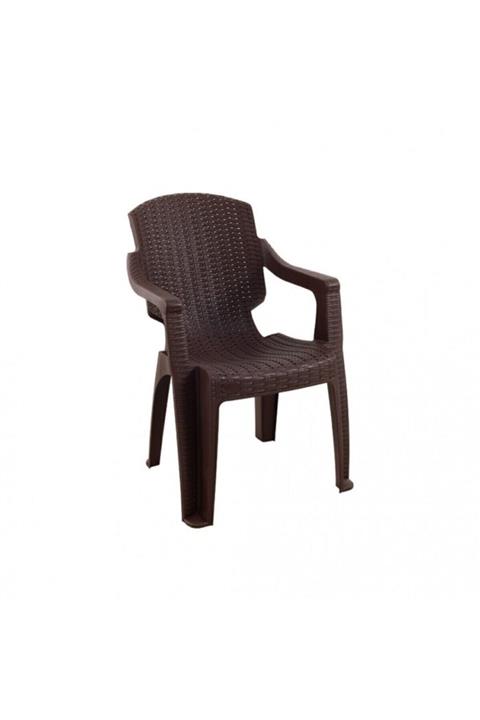 Mandella Golf Rattan Koltuk (4 ADET) Kahverengi