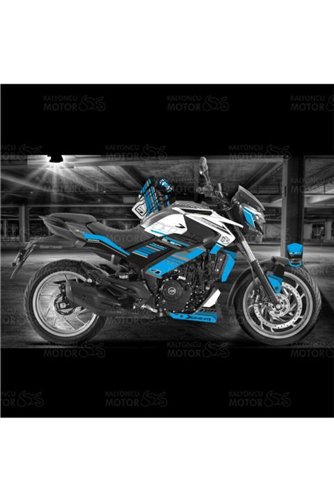 monero Bajaj Dominar Special Project Design Sticker Set