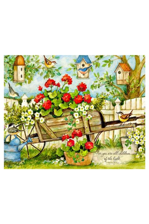 Vera Buzdolabı Magneti - Kuş Ve Çiçek