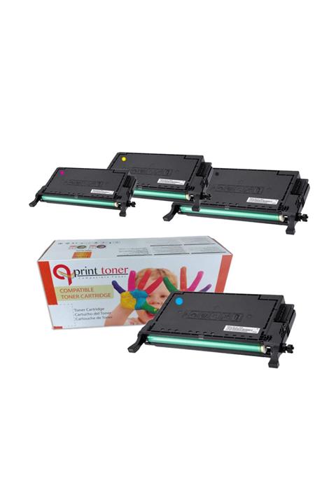 QPRiNT Samsung Clt-k609s/clp/770n/clp-775nd Set Muadil Toner