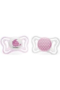 Chicco Soother Physio Light Girl Silikon Emzik 2-6 Ay 2li