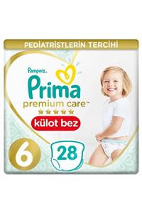 Prima Premium Care Külot Bez Extra Large 6 Beden Ikiz Paket 15+kg 28 Adet