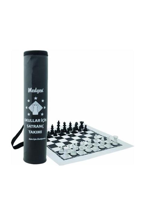 Medyen Satranç Takımı Rulo