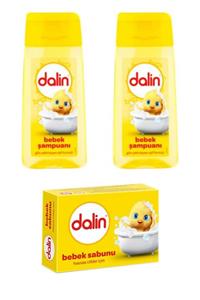 Dalin Bebek Şampuanı 125 ml X 2 Adet + Sabun 100 gr