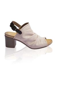 BUENO Shoes Siyah Bayan Sandalet 9n1200