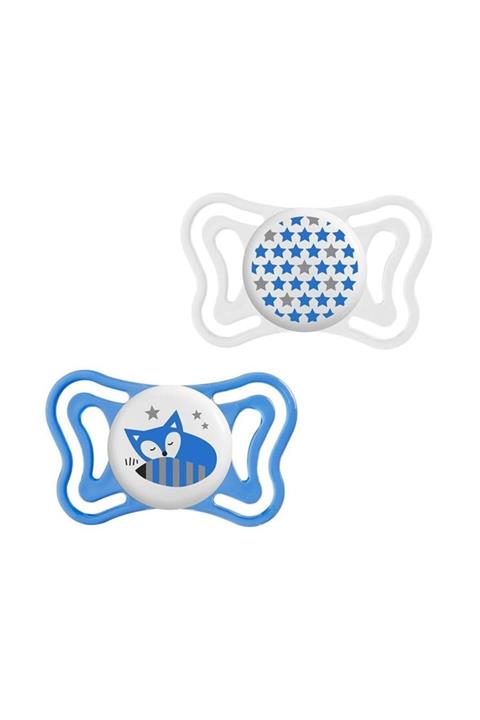 Chicco Soother Physio Light Boy Silikon Emzik 6-16 Ay 2 Li