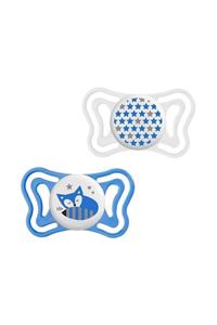 Chicco Soother Physio Light Boy Silikon Emzik 6-16 Ay 2 Li