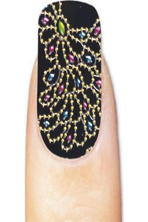 nascita Black Nail Wrap