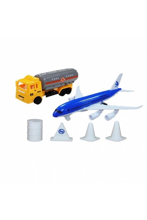 hasoyuncak Limon Oyuncak Uçak ve Tanker Seti
