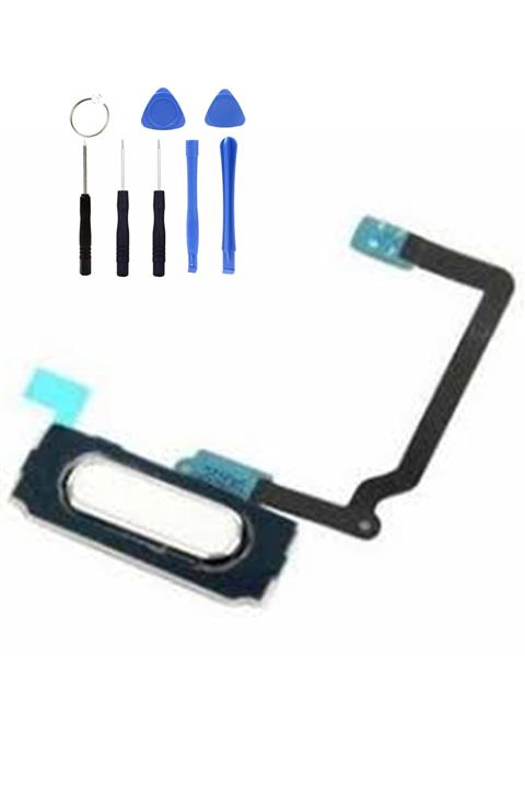 Tk Tech SAMSUNG S5 MİNİ G800 HOME TUŞ BORDU WHITE TAMİR SETİ YANINDA !!!