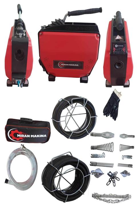 Miran Kanal Açma Makinesi 16-22 Mm Set