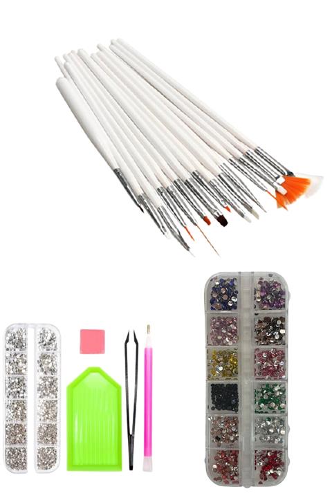 TNL Tırnak Süsleme Ve Nail Art Seti -4