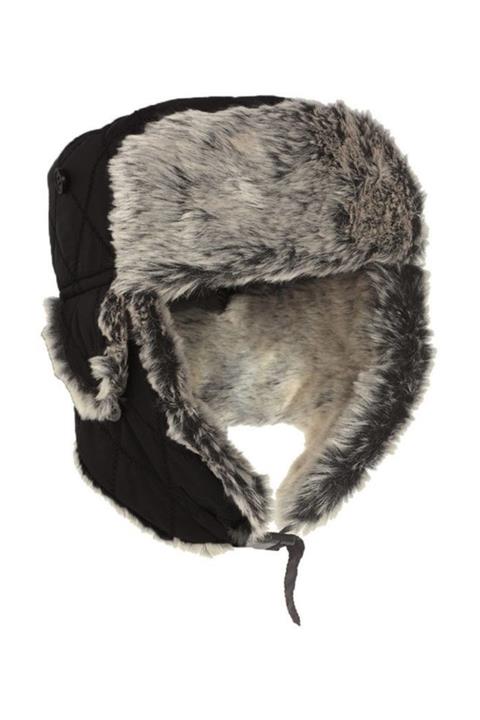 Sturm Sıyah Kurklu Sapka