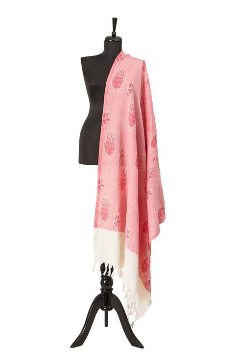 KIRÇİÇEĞİ Baykuş Desenli Peştamal