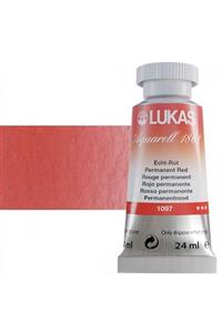 Lukas Aquarell 1862 Artist 24ml Sulu Boya 1097 Permanent Red