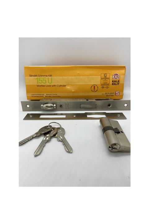 KALE 155 U Makaralı 25 Mm Dar Dilli Silindirli Kilit