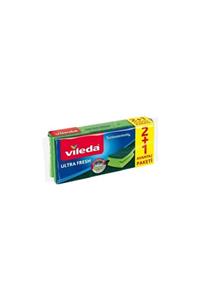 Vileda Ultra Fresh 2+1 Oluklu Sünger