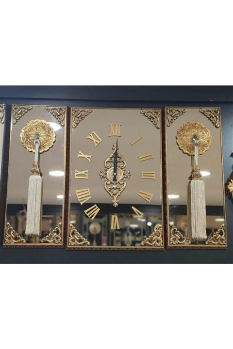 Özkristaldizayn 3 Lü Eko Saat
