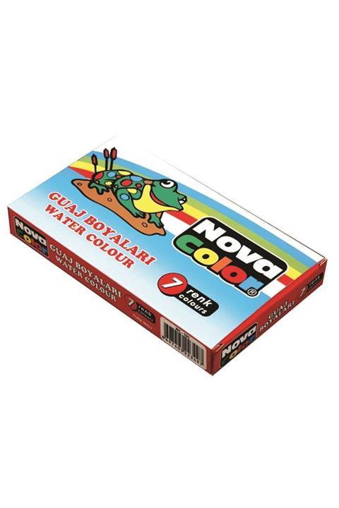 Nova 7 Renk Guaj Boya Tüp Nc-101