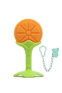 AsilToys Portakal Dilimi Diş Kaşıyıcı ( Yaka Askısı )