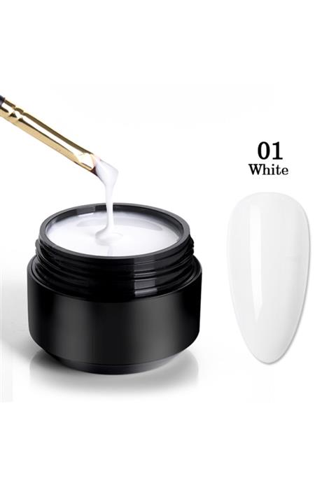 Born Pretty Pro Buılder Jel 01 30ml White