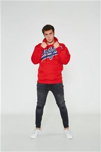 The Champ Global Unisex Kırmızı Dodgers Oversize Sweatshirt