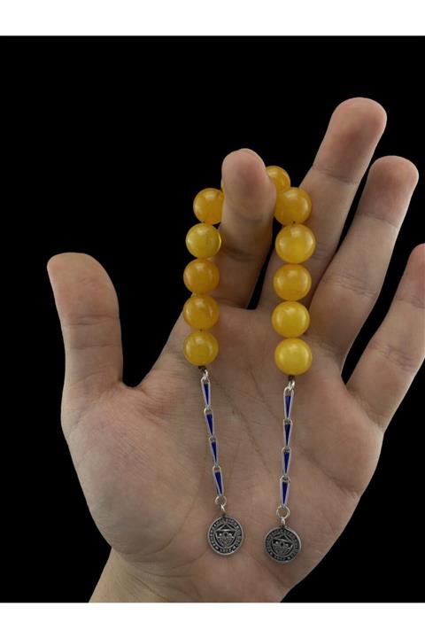 Kevser Antik Tesbih Maskot Damla Kehribar