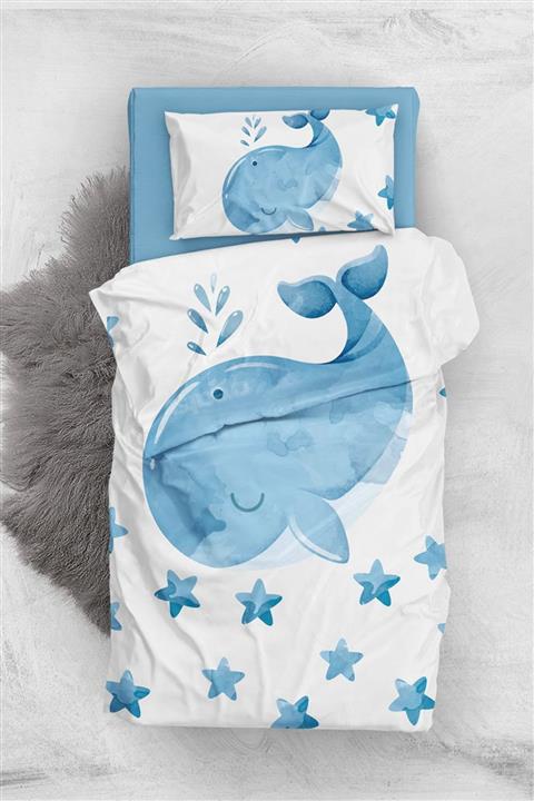 MonoHome Small Dolphin 3D Bebek Nevresim Takımı