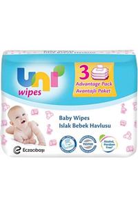 Uni Baby Wipes Islak Havlu 3x56