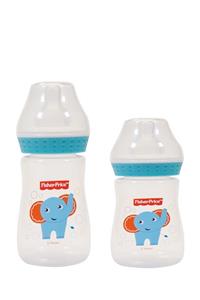 FISHER PRICE 2'li Geniş Ağız Pp Biberon 125 Ml Ve 250 Ml - Mavi