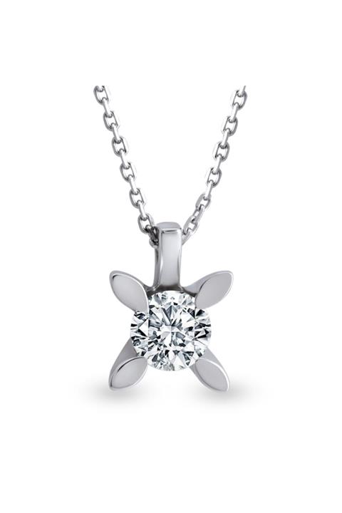 Sarrafoğlu Kadın 0.25 Karat Tektaş Pırlanta Kolye