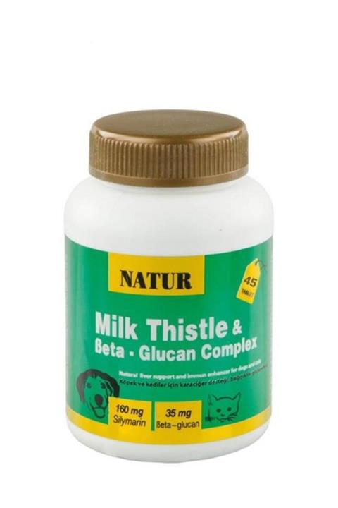 Natur Milk Thistle & Beta - Glucan Complex Destekleyici 45 Tablet