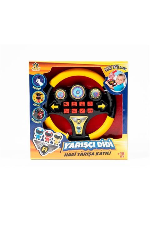 Zuzu Toys Yarışçı Didi Müzikli Direksiyon Oyuncak Erd-dıdı-01