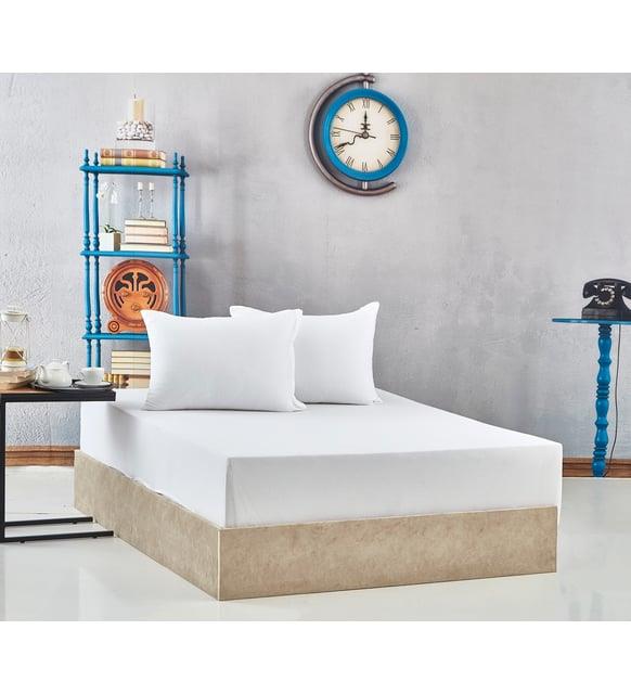 Komfort Home Battal Boy Pamuklu Penye Lastikli Çarşaf Seti 180x200 Cm