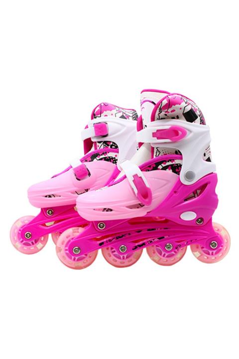 ATHLETIQ Startech Işıklı Pembe Alıştırma Pateni - Kutulu 31-34