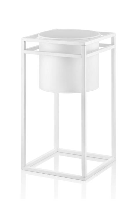 The Mia Saksı 60 X 30 X 30 Cm Beyaz