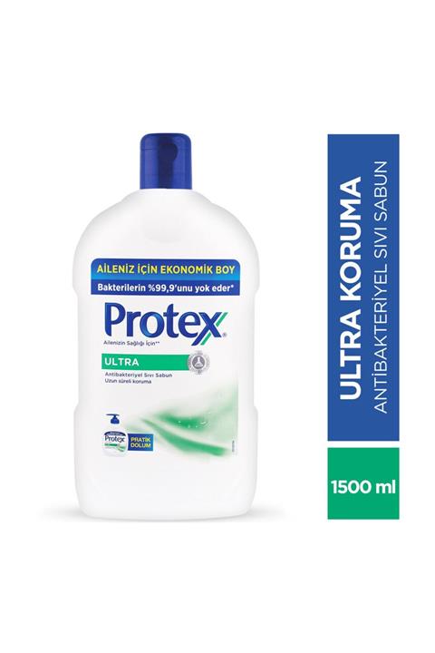 Protex Ultra Uzun Süreli Koruma Antibakteriyel Sıvı Sabun 1500 ml