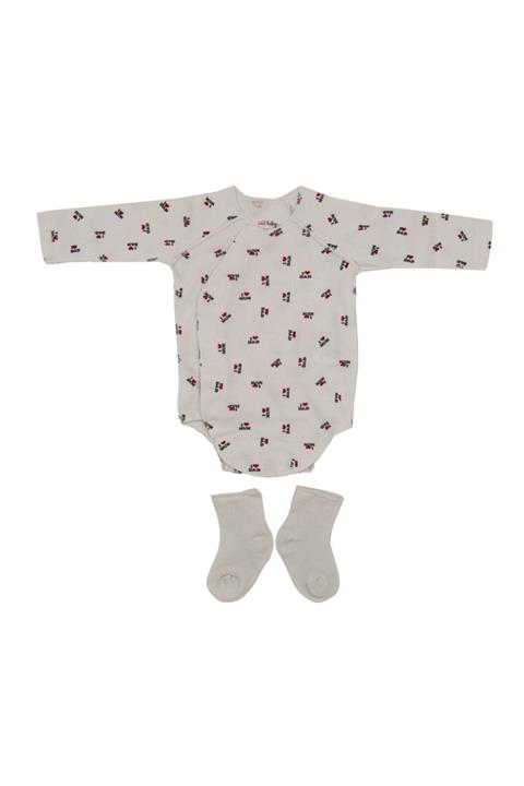 İDİL BABY Prematüre Bebek Zıbın Body 13593