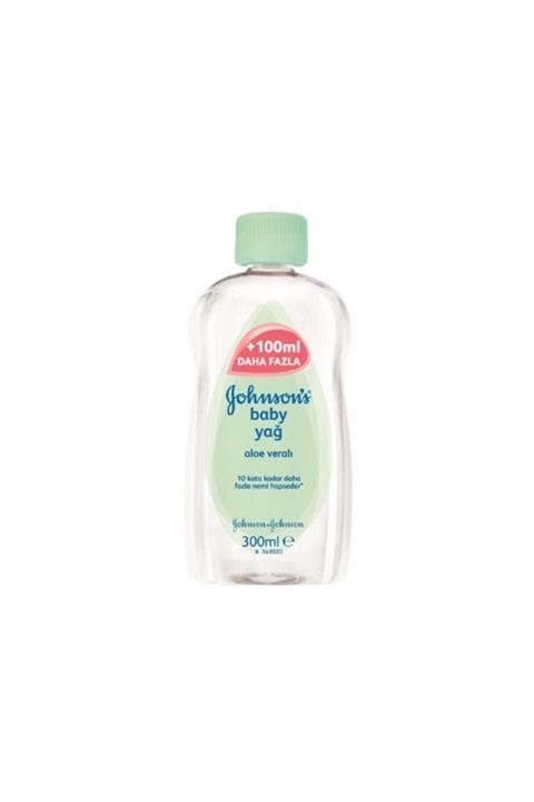 Johnson's Baby Oil Bebek Yağı Aloe Veralı 300 ml