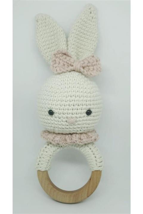 Gift for baby shop Çıngıraklı Akçaağaç Diş Kaşıyıcı Tavşan
