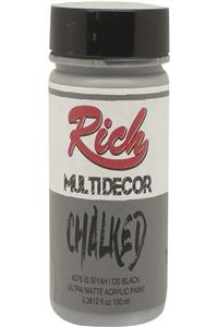 Rich Multi Dekor Chalked Boya 4576 - İs Siyah 500 cc