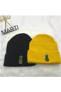 MARTI BUTİK 2'li Ananas Bere Takımı