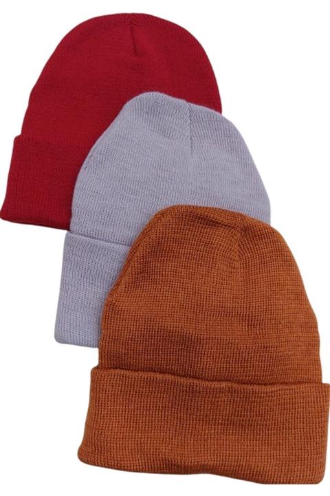 GRANZ CASUAL Kostan Aksesuar 3lü Basic Bere Set