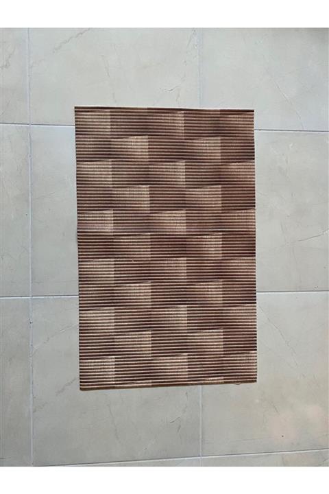 ZUZU MADE Banyo, Mutfak, Koridor Kaymaz Yolluk Desenli 65 X 100 Cm