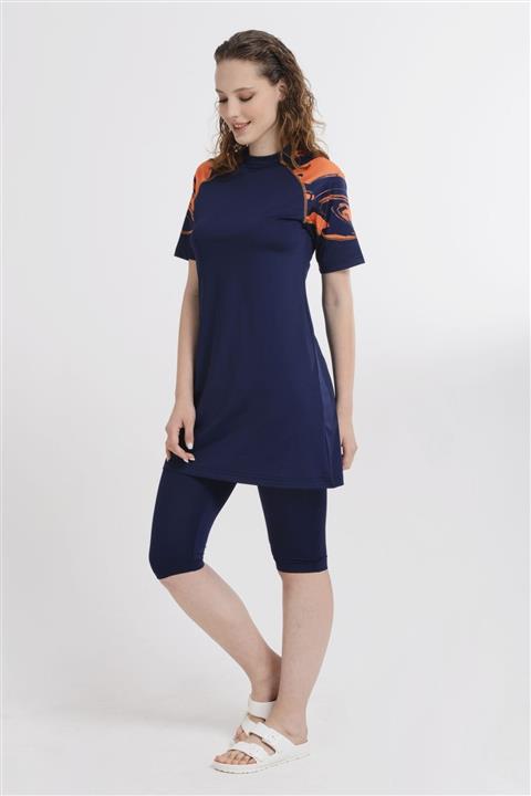 ALFASA Haşema - Tesettür Mayo  Alt Üst Likralı- Bustiyerli