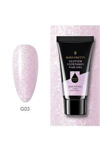 Born Pretty Simli Pullu Parlak Poly Gel 03