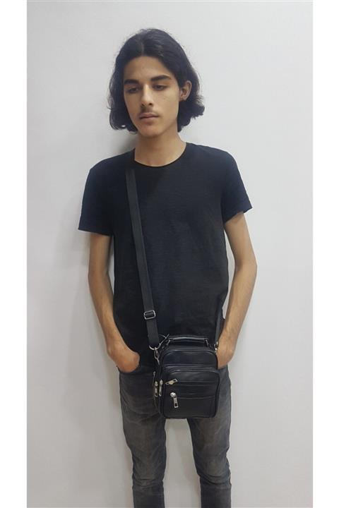 ELİTELEDER Hakiki Deri Erkek Postacı