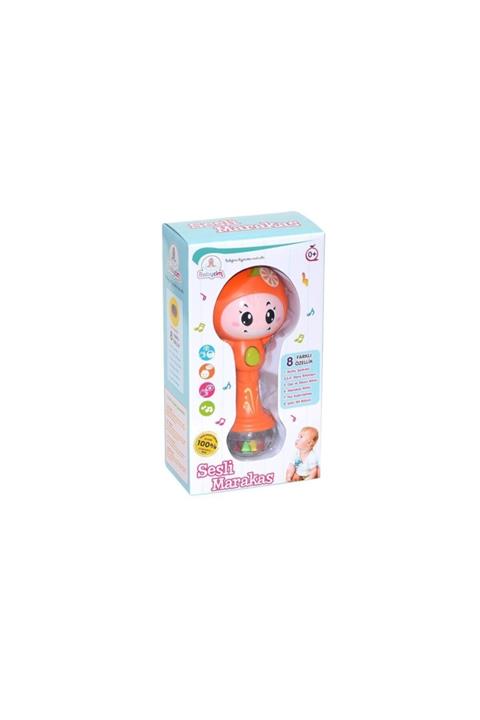 BİRLİK TOYS Babycim Neşeli Suratlı Sesli Marakas 8833 Yb258678